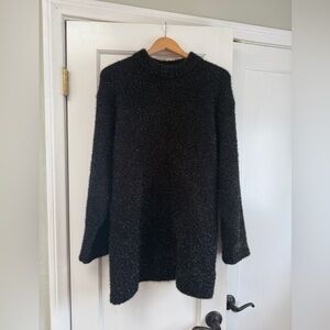 H&M Black Turtleneck Sweater Dress